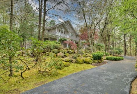 driveway view of exterior paint job