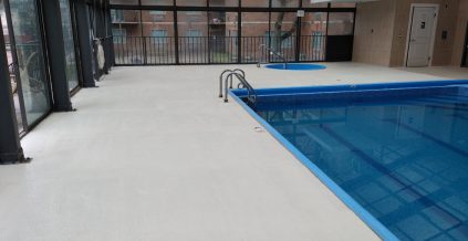 Pool Deck Painting