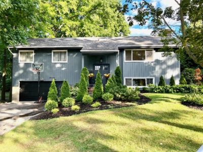 Gray Exterior House Painting