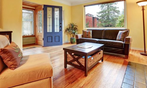 Living Room Hardwood Flooring