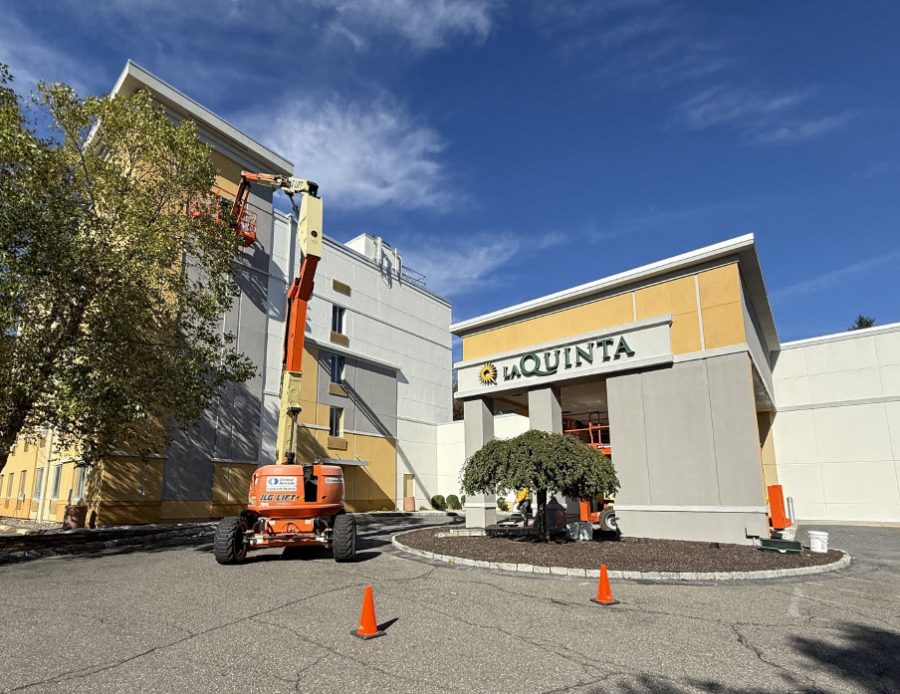 During Exterior Painting at Hotel Preview Image 3