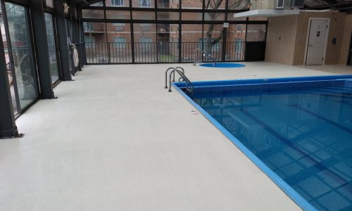 Pool Deck Painting