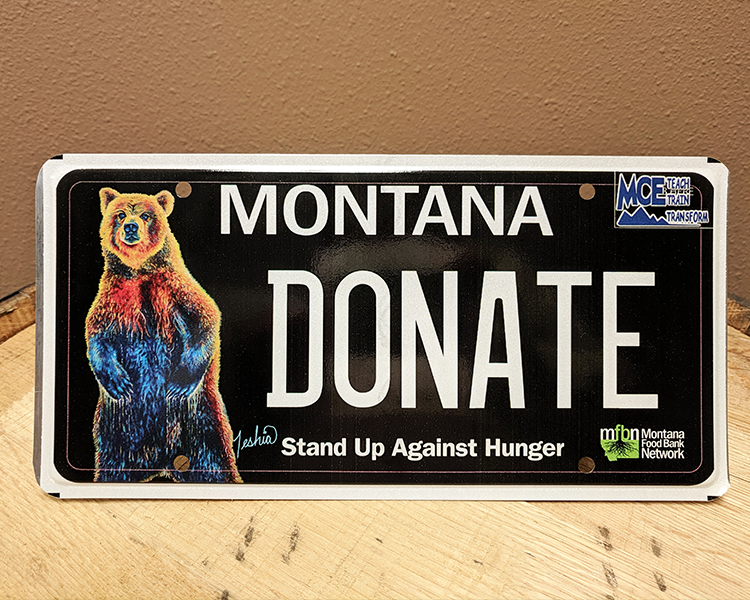 donate license montana