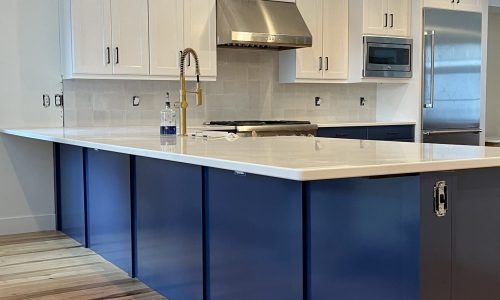 Two-Toned Kitchen Cabinets