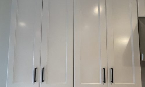 Top Level Cabinets Repainted