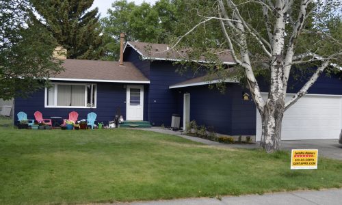 After Photo Navy Color Exterior Repaint