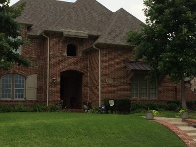Exterior painting by CertaPro house painters in Colleyville