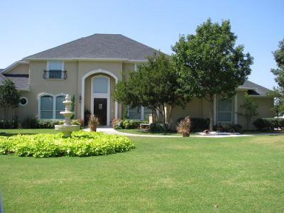 Exterior house painting by CertaPro painters in North Fort Worth