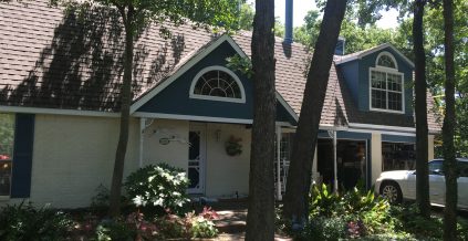 Exterior Siding Painting with Contrasting Trim ...