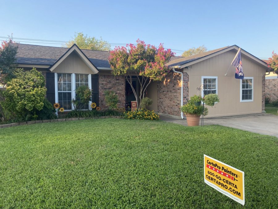 exterior painting in North Richland Hills, TX Preview Image 1