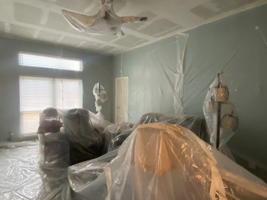 popcorn ceiling removal -before shot Preview Image 3