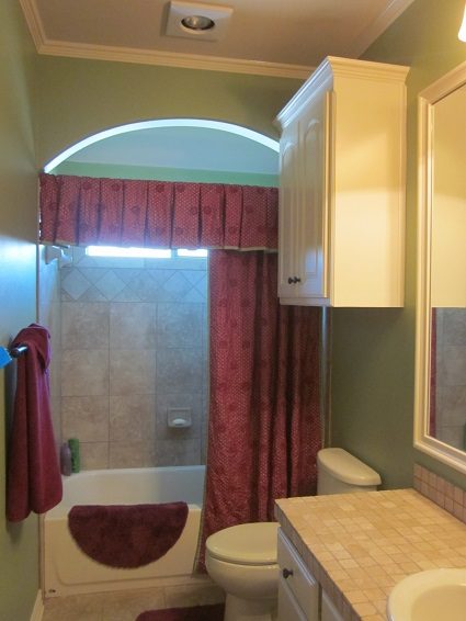 green bathroom painted in keller tx Preview Image 2