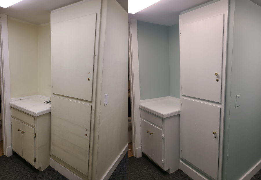 Storage Cabinet Refinishing Project