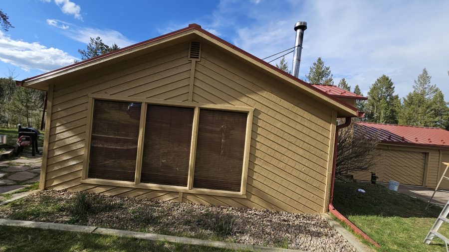 Wood Exterior Restoration Project