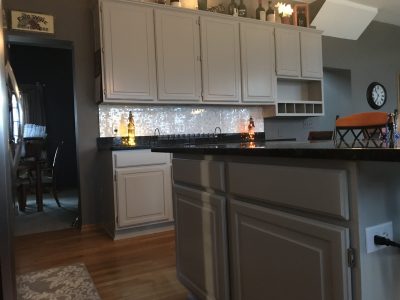 Kitchen Cabinet Repainting Project Eden Prarie, MN