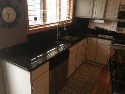 Kitchen Cabinet Repainting Project Eden Prarie, MN