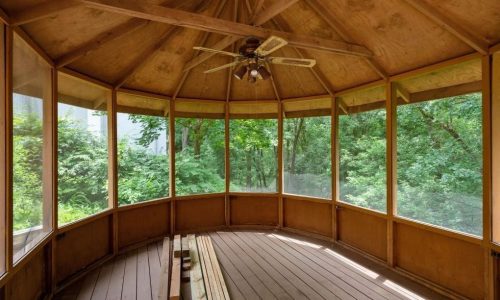 Screened In Porch Before
