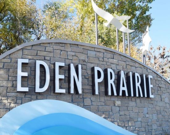 eden prairie mn sign