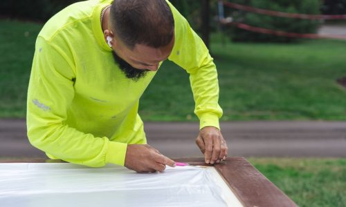 Preparations - Trimming Plastic Cover