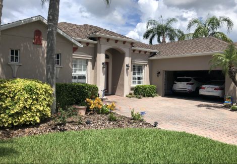Home before exterior painting