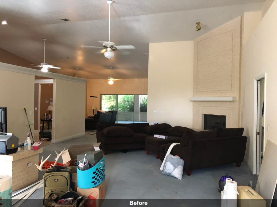 North Orlando home before repainting Preview Image 1