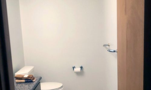 Bathroom Wallpaper Removal