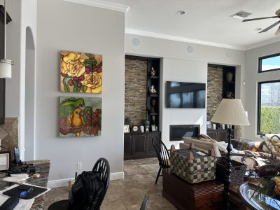 Interior Living Room Painting