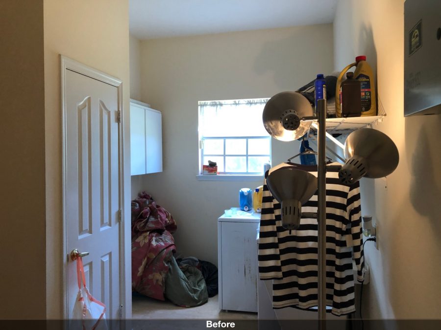 Laundry room before renovation by CertaPro Preview Image 4