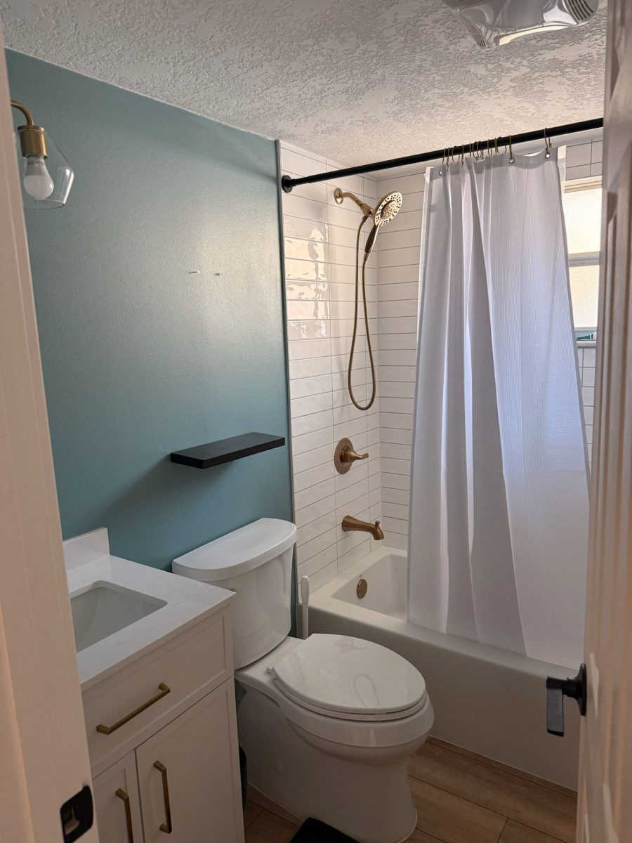 home bathroom interior after repaint Preview Image 2