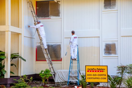 hotel painting exterior