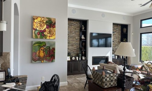 Interior Living Room Painting