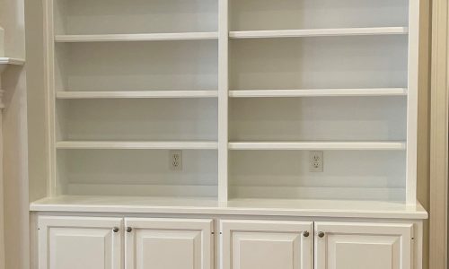 Built-In Cabinet Painting