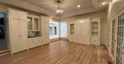 White Cabinet Painting