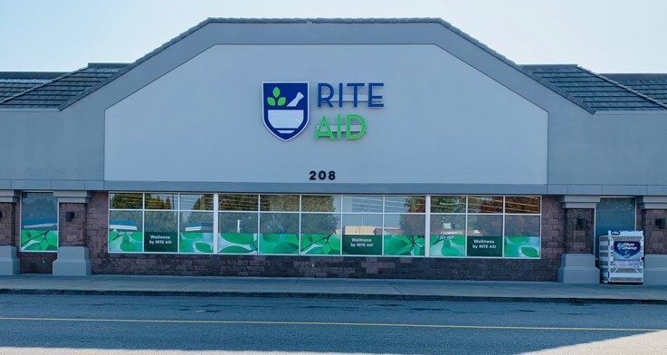 Rite Aid exterior commercial retail painting by CertaPro Painters of Spokane, WA Preview Image 1