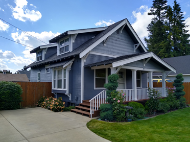 Spokane Valley exterior painting project after