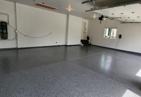 Garage floor coating in Spokane Valley