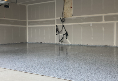 Garagae floor coating in Mead, WA