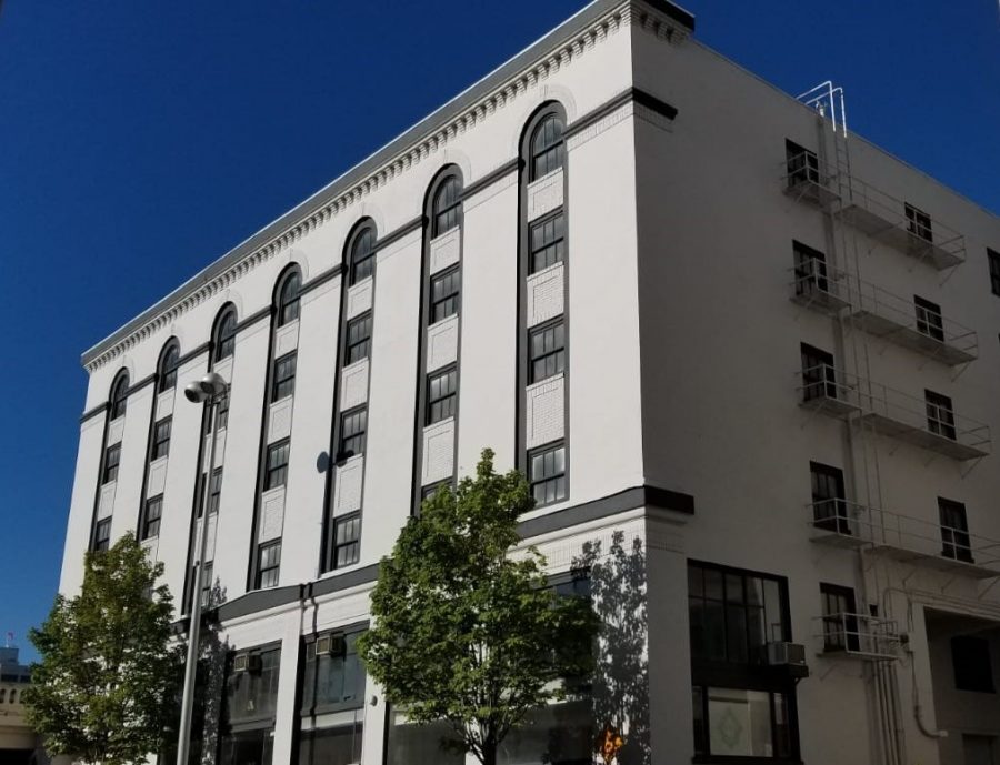 Exterior commercial office painting by CertaPro Painters of Spokane, WA Preview Image 1