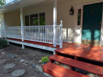 Exterior house painting in Otis Orchards