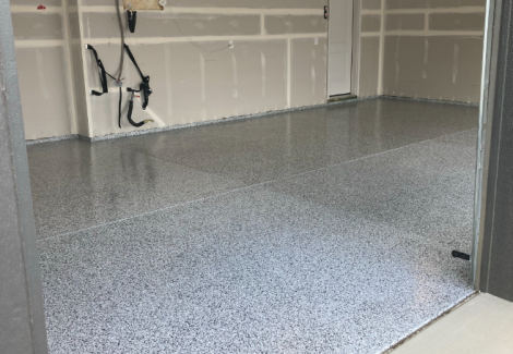 Garagae floor coating in Mead, WA