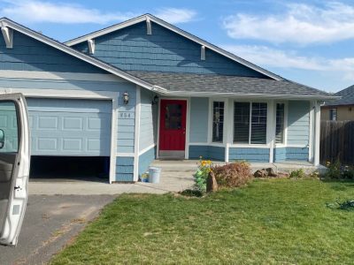 Painted house in Medical Lake