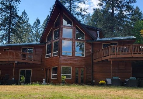 Exterior painting in Chattaroy, WA