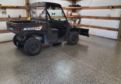 Shop floor after with vehicle.