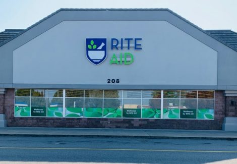 Rite Aid exterior commercial retail painting by CertaPro Painters of Spokane, WA