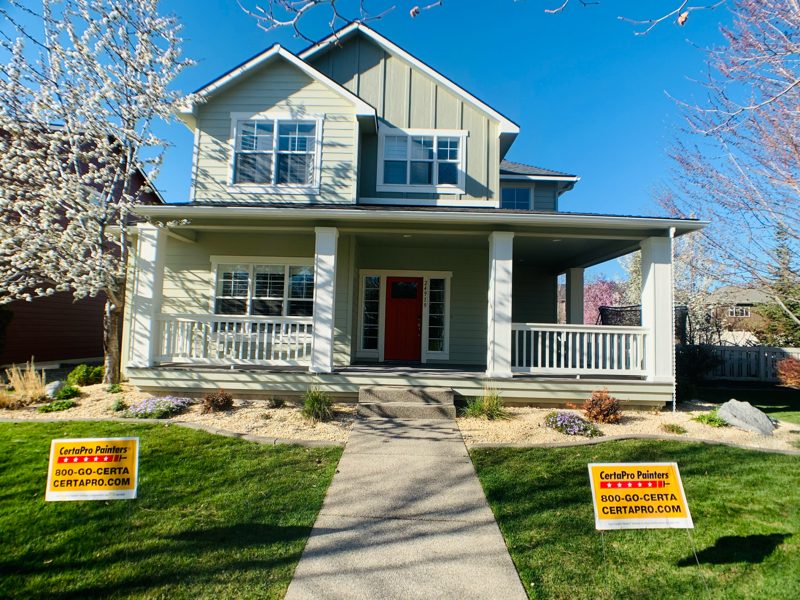 Exterior house painting at Liberty Lake by CertaPro Painters of Spokane Preview Image 1