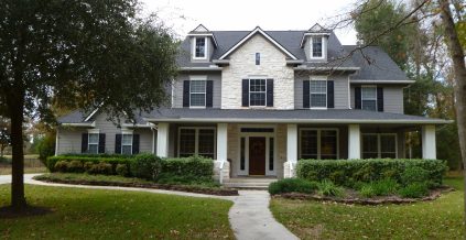 Painted Front Shutters