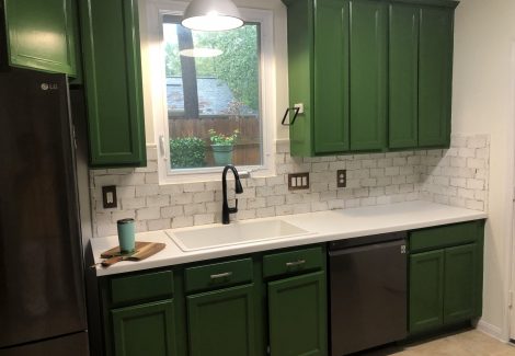 Kitchen Painting with PPG Mountain Forest