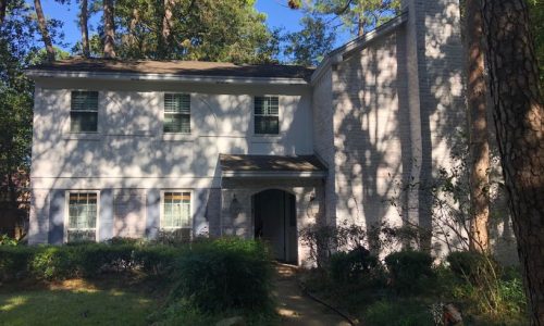 Completed Siding and Brick Exterior