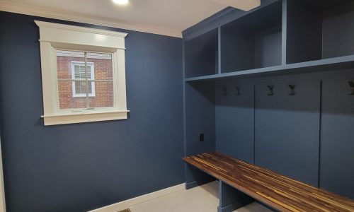 Mudroom After Painting