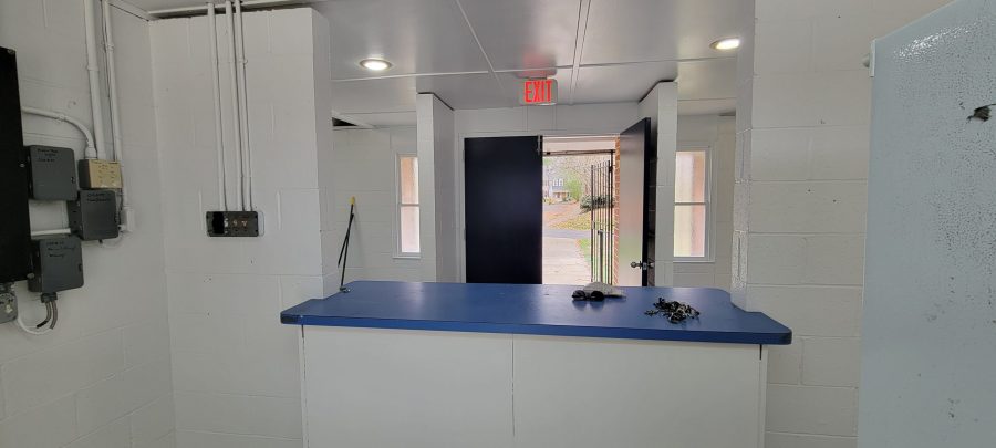 front desk of tidal waves pool interior after painting Preview Image 6
